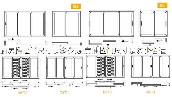 厨房推拉门尺寸是多少,厨房推拉门尺寸是多少合适