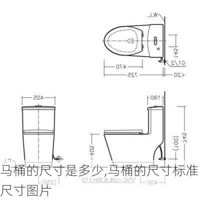 马桶的尺寸是多少,马桶的尺寸标准尺寸图片