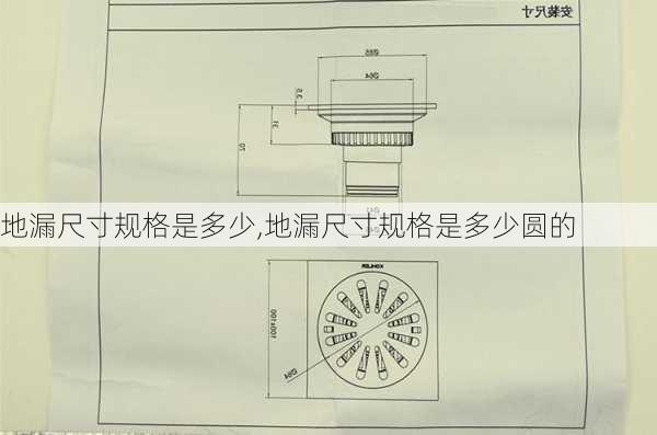 地漏尺寸规格是多少,地漏尺寸规格是多少圆的