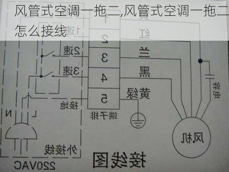 风管式空调一拖二,风管式空调一拖二怎么接线