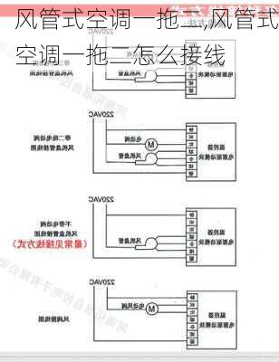 风管式空调一拖二,风管式空调一拖二怎么接线