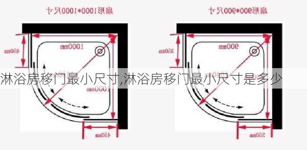 淋浴房移门最小尺寸,淋浴房移门最小尺寸是多少