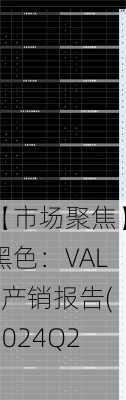 【市场聚焦】黑色：VALE产销报告(2024Q2)