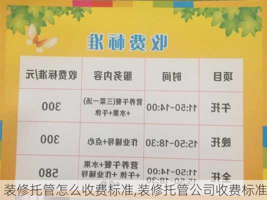 装修托管怎么收费标准,装修托管公司收费标准