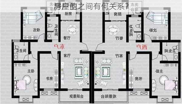 房屋的
与户型之间有何关系？