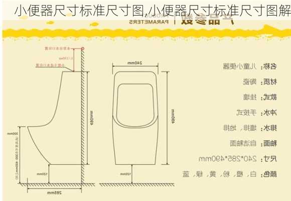 小便器尺寸标准尺寸图,小便器尺寸标准尺寸图解