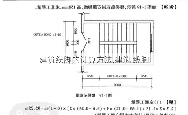 建筑线脚的计算方法,建筑 线脚