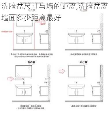 洗脸盆尺寸与墙的距离,洗脸盆离墙面多少距离最好