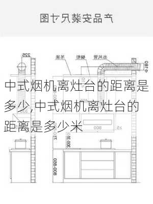 中式烟机离灶台的距离是多少,中式烟机离灶台的距离是多少米