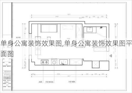 单身公寓装饰效果图,单身公寓装饰效果图平面图