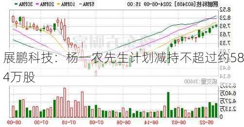 展鹏科技：杨一农先生计划减持不超过约584万股