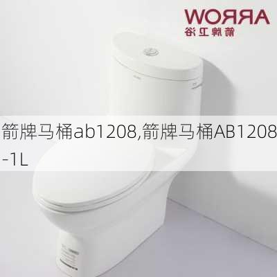 箭牌马桶ab1208,箭牌马桶AB1208-1L