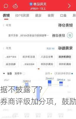 这个排名数据不披露了？
连续三年将其列入券商评级加分项，鼓励效应显现