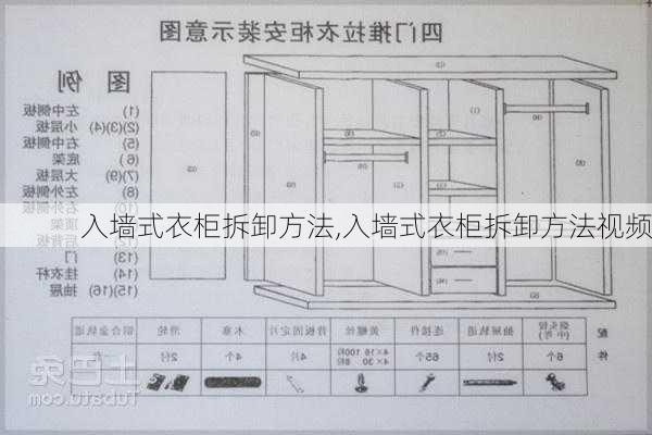 入墙式衣柜拆卸方法,入墙式衣柜拆卸方法视频