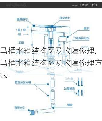 马桶水箱结构图及故障修理,马桶水箱结构图及故障修理方法