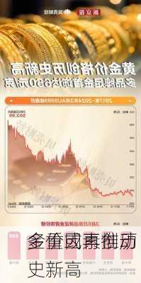 多重因素推动 
金价或再创历史新高