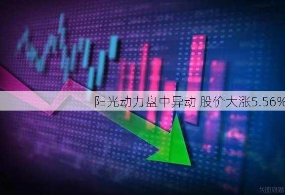 阳光动力盘中异动 股价大涨5.56%