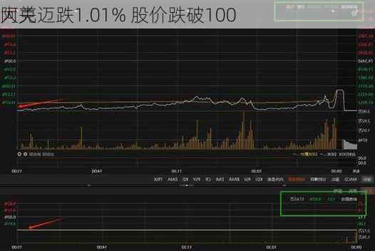 阿克迈跌1.01% 股价跌破100
大关