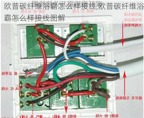 欧普碳纤维浴霸怎么样接线,欧普碳纤维浴霸怎么样接线图解