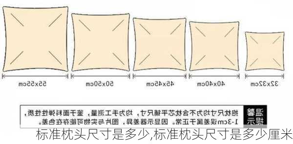 标准枕头尺寸是多少,标准枕头尺寸是多少厘米