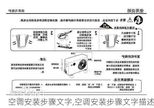 空调安装步骤文字,空调安装步骤文字描述