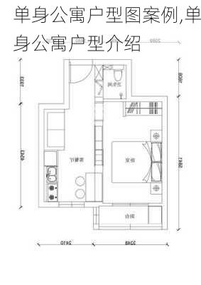 单身公寓户型图案例,单身公寓户型介绍