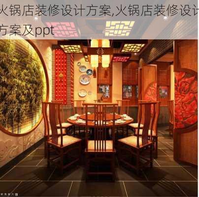 火锅店装修设计方案,火锅店装修设计方案及ppt