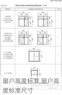 窗户高度标准,窗户高度标准尺寸