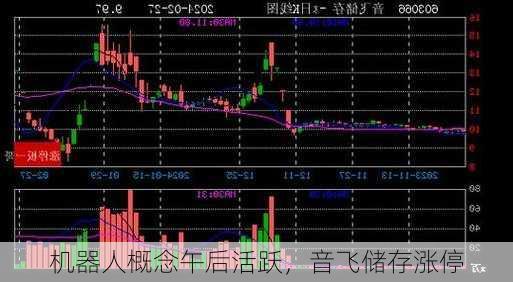 机器人概念午后活跃，音飞储存涨停