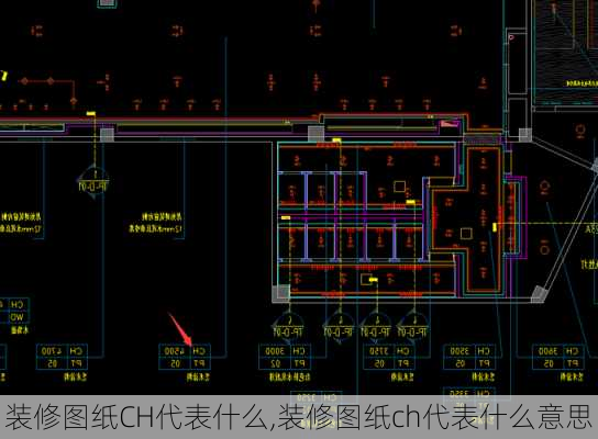 装修图纸CH代表什么,装修图纸ch代表什么意思