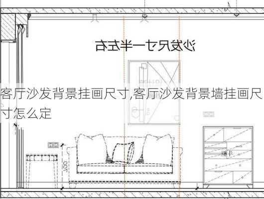 客厅沙发背景挂画尺寸,客厅沙发背景墙挂画尺寸怎么定