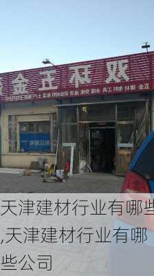 天津建材行业有哪些,天津建材行业有哪些公司