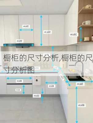 橱柜的尺寸分析,橱柜的尺寸分析图