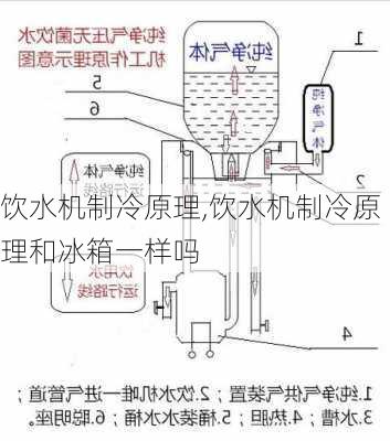 饮水机制冷原理,饮水机制冷原理和冰箱一样吗