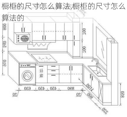 橱柜的尺寸怎么算法,橱柜的尺寸怎么算法的