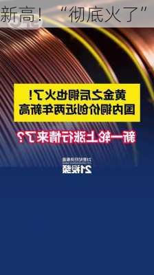 新高！“彻底火了”