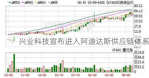 兴业科技宣布进入阿迪达斯供应链体系