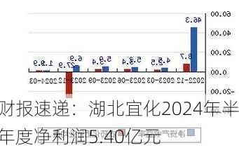 财报速递：湖北宜化2024年半年度净利润5.40亿元