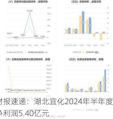 财报速递：湖北宜化2024年半年度净利润5.40亿元