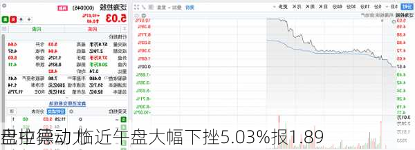 巴拉德动力
盘中异动 临近午盘大幅下挫5.03%报1.89
