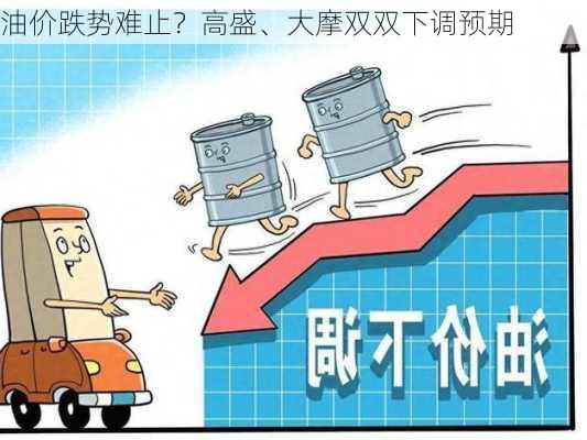 
油价跌势难止？高盛、大摩双双下调预期