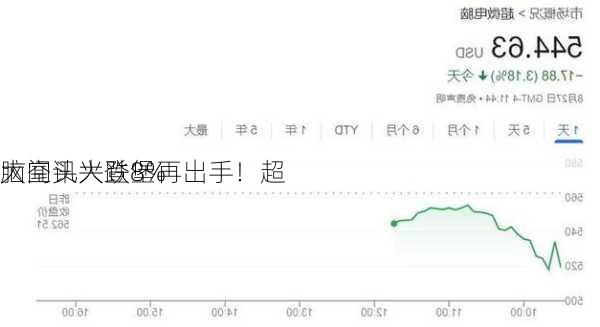 大空头兴登堡再出手！超
脑闻讯大跌8%