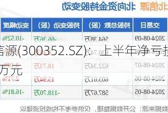 北信源(300352.SZ)：上半年净亏损65
.54万元