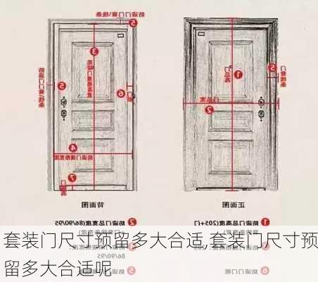 套装门尺寸预留多大合适,套装门尺寸预留多大合适呢