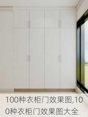 100种衣柜门效果图,100种衣柜门效果图大全