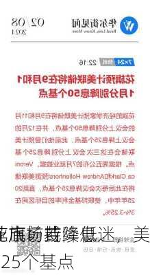 花旗：若
业市场持续低迷，美
年底前或降息125个基点