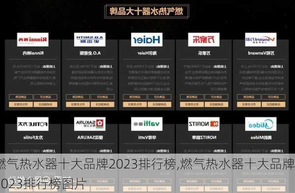 燃气热水器十大品牌2023排行榜,燃气热水器十大品牌2023排行榜图片