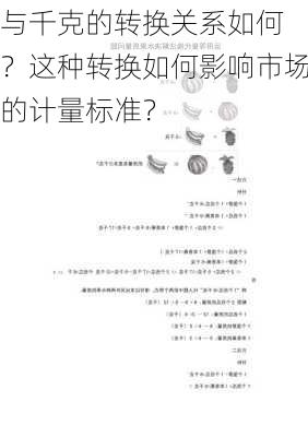 
与千克的转换关系如何？这种转换如何影响市场的计量标准？