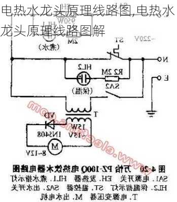 电热水龙头原理线路图,电热水龙头原理线路图解