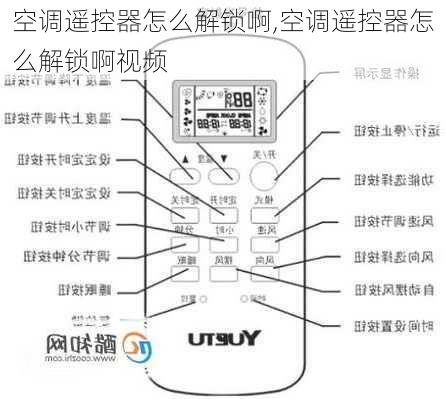 空调遥控器怎么解锁啊,空调遥控器怎么解锁啊视频